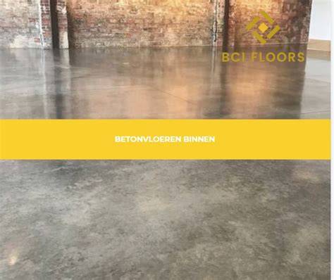 Infographic: Verschillende soorten betonvloeren en hun eigenschappen