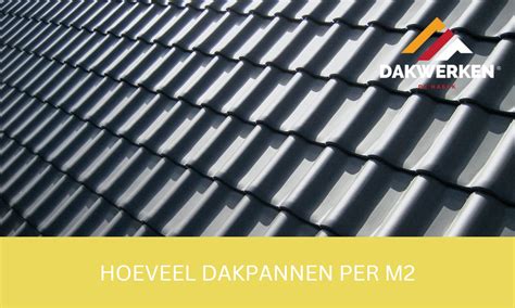Infographic: Aantal dakpannen per m² afhankelijk van formaat en overlap