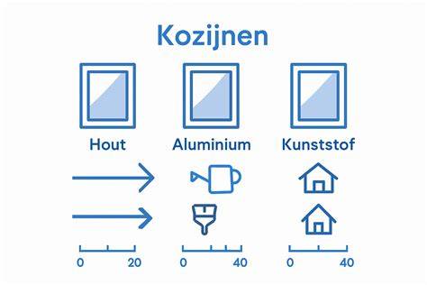 Kleur- en ontwerpvrijheid van houten kozijnen infographic
