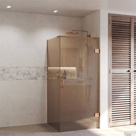 Configuratiepagina Douchedeur Brons glas