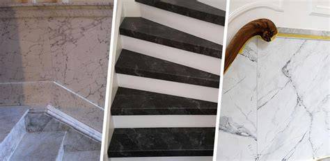 Infographic: Stappenplan marmer verven en marmerlook op hout