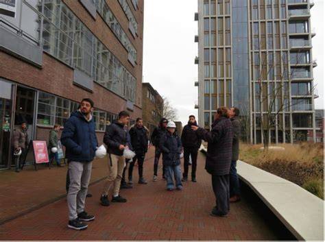 Diagram: verschillende bouwdelen Tweede Kamercomplex