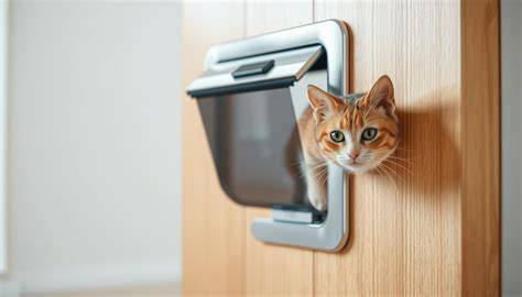 Infographic: Voordelen en stappen kattenluik installatie