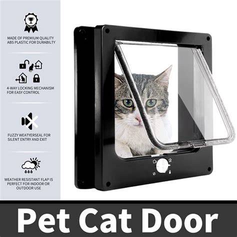 Infographic: Magnetische kattenluik vs. andere typen