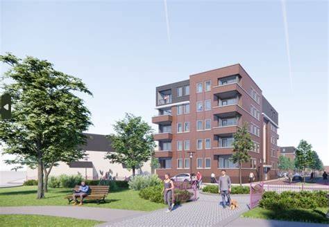 Foto van Weverspoort en het Weverspark