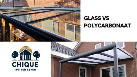 Infographic: Vergelijking glas vs polycarbonaat voor overkappingen