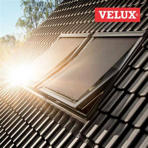 Velux buitenzonwering vs rolluiken visualisatie