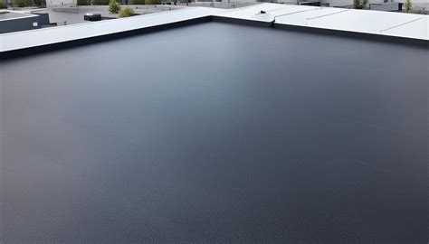 Detailfoto van dakbedekking met focus op naadloze afwerking