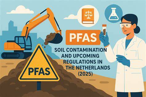 Infographic: PFAS in bodem en regelgeving