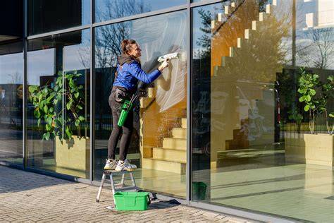 Infographic: Glasbewassing en Gevelreiniging proces