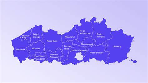 Kaart: regio's waar Van Ipenburg actief is