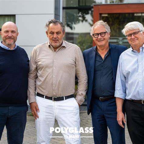 Overzichtskaart van Europese aanwezigheid en logistieke netwerken van Polyglass en WECAL