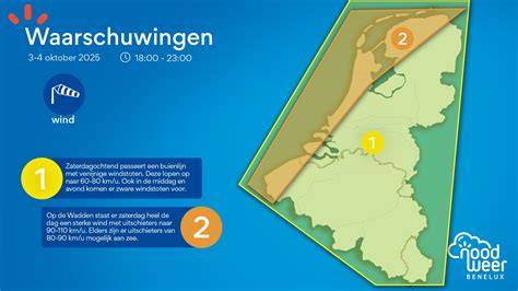Infografiek: Keerlocaties van stormschade en windstoten