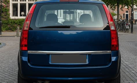 Diagram van juiste montage op Opel Meriva met vaste punten