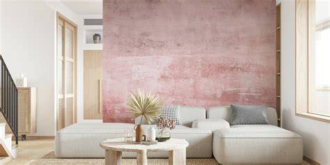 Roze behang inspiratietabel: zachte tinten naast diepe tonen