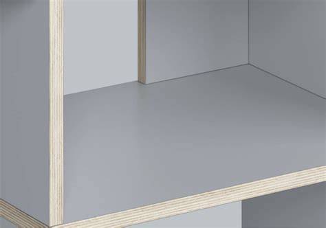 Witte multiplex lagen en toplaagopties