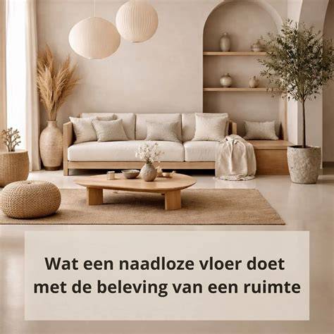 Infographic: naadloze vloer vs traditionele vloer