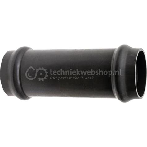 PVC reparatiemof 75 mm met afmetingen en materiaal details