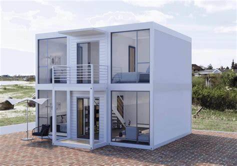 Illustratie: Duurzaamheidsketen van prefab house