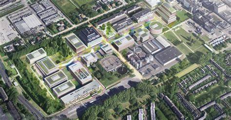Map: Biotech Campus Delft -westkant en oostkant