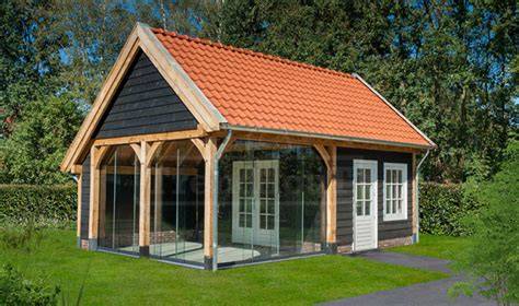 Showroomvoorstelling: Douglass en Eiken kapschuurmodellen