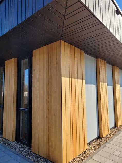Scheiding van vlakken met Accoya en shiplap in contrast