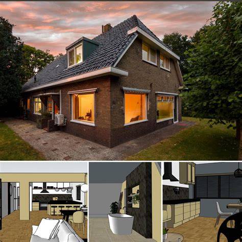 Visualisatie van oudere woning met ouderdomsclausule en onderzoeksplicht
