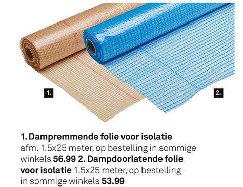 Gereedschap en materialen voor dampremmende folie reparatie