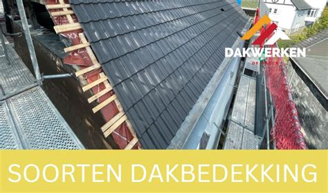 Collage van verschillende soorten dakbedekking: riet, pannen, leien, zink, groendak