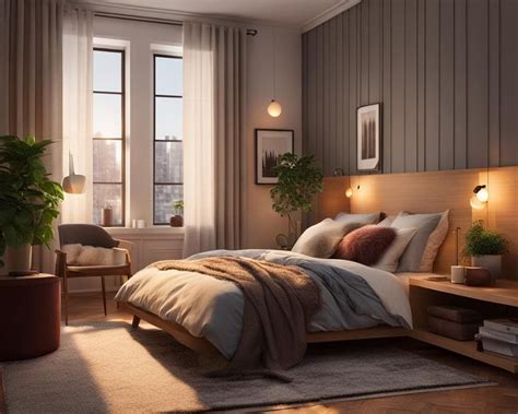 Romantische hartjesvazen met subtiele vormen en prints, geplaatst in een gezellige slaapkamer.