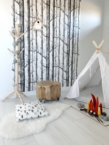 kinderkamer campingthema
