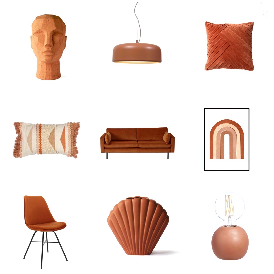 De leukste 9 woonitems in de kleur terra/terracotta