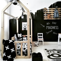 Drip wall kinderkamer